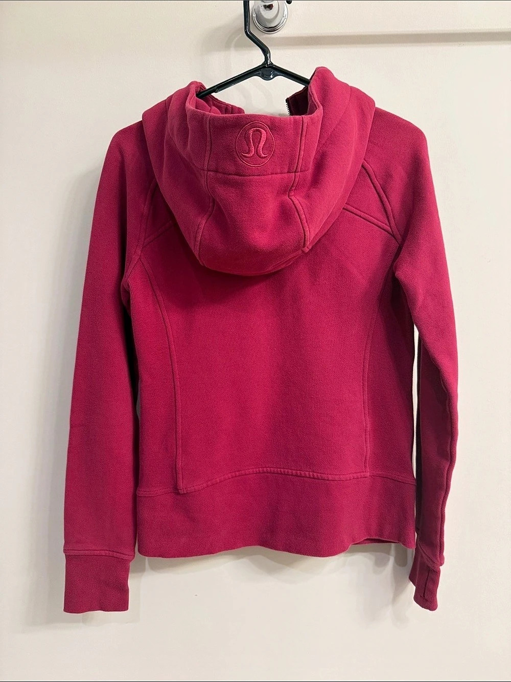 lululemon Scuba Full-Zip Hoodie Women's Pink - Picture 2 of 5